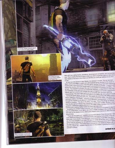 inFamous 2 - сканы из Game Informer